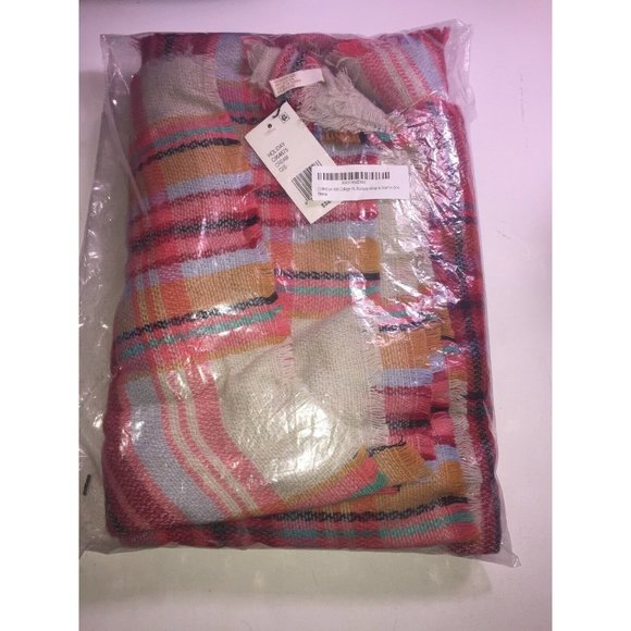 Collection XIIX College Plaid Runway Wrap & Scarf in One, Retail $38.00 - Picture 3 of 6